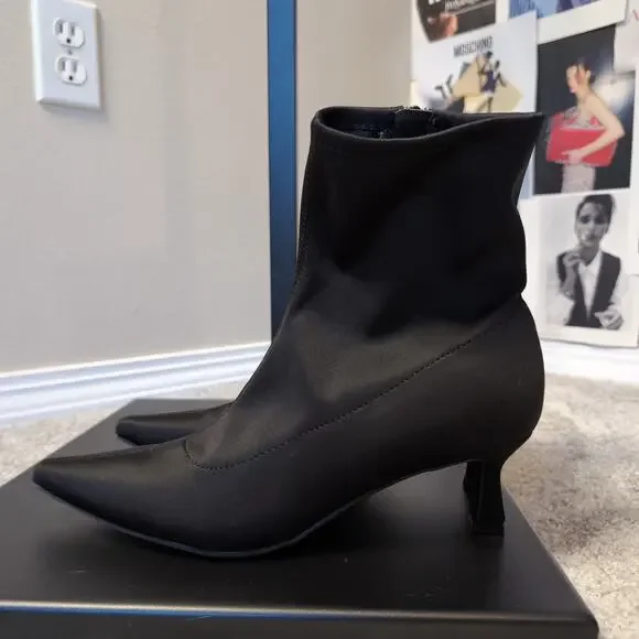 Black Sock Goth Boots - Picture 5 of 5